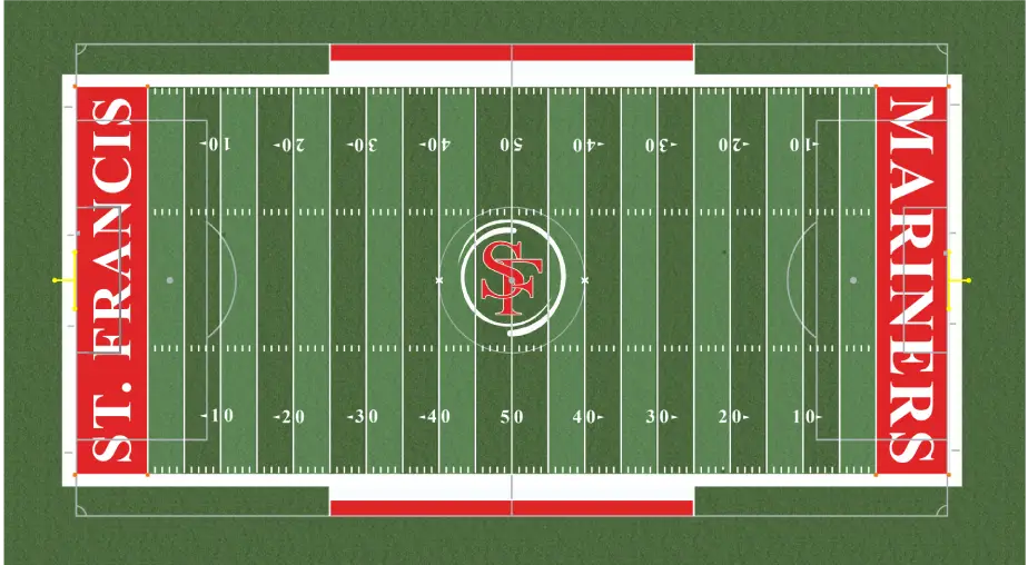 turf layout